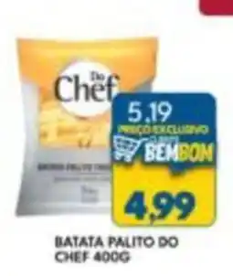 Rancho Bom Supermercados batata palito do chef oferta