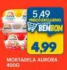 Rancho Bom Supermercados mortadela aurora oferta