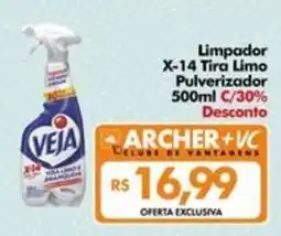 Supermercados Archer Limpador x-14 tira limo oferta