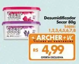 Supermercados Archer Desumidificador Secar 80g oferta