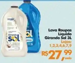 Supermercados Archer Lava Roupas Liquido Girando Sol 3L oferta