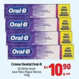 Mix Mateus Creme Dental Oral-B 3D White Fresh oferta