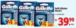 Mix Mateus Refil gillette mach3 oferta