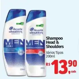 Mix Mateus Shampoo head & shoulders men oferta