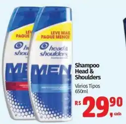Mix Mateus Shampoo head & shoulders oferta