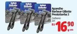 Mix Mateus Aparelho Barbear Gillette Prestobarba 3 oferta
