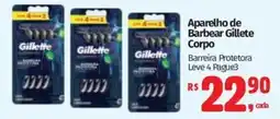 Mix Mateus Aparelho de Barbear Gillette Corpo oferta