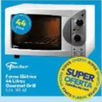 Forno elétrico 44 litros gourmet grill