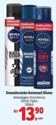 Mix Mateus Desodorante Aerossol Nivea oferta