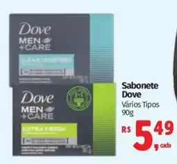 Mix Mateus Sabonete dove vários tipos oferta