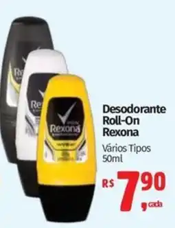 Mix Mateus Desodorante Roll-On Rexona Vários Tipos oferta
