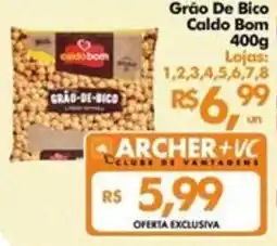 Supermercados Archer Grão de bico caldo bom oferta