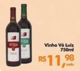 Supermercados Archer Vinho Vô Luiz oferta