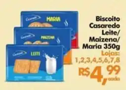 Supermercados Archer Biscoito Casaredo Leite/Maizena/Maria oferta