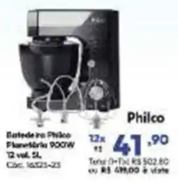 Lojas Becker Batedeira philco planetária 900w oferta