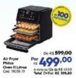 Lojas Becker Air Fryer Philco Oven 11 Litros oferta