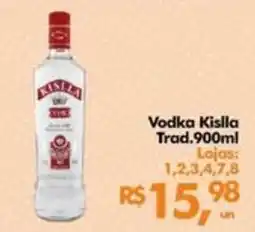 Supermercados Archer Vodka Kisilla Trad. oferta