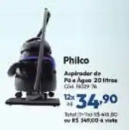 Lojas Becker Aspirador de pó e água 20 litros oferta