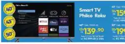 Lojas Becker Smart TV Philco Roku oferta