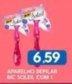 Rancho Bom Supermercados aparelho depilar bic soleil com 1 oferta