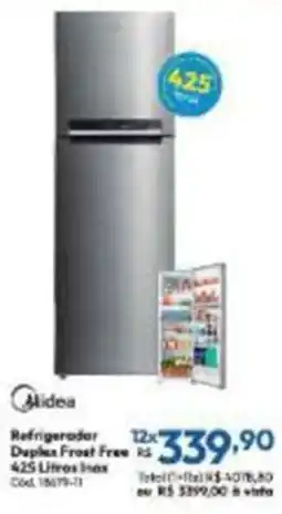 Lojas Becker Refrigerador Duplex Frost Free oferta