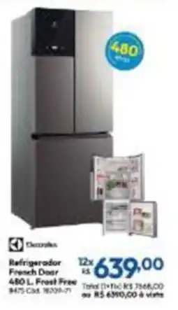 Lojas Becker Electrolux Refrigerador French Door oferta