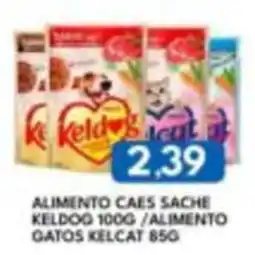 Rancho Bom Supermercados Alimento caes sache keldog / alimento gatos kelcat oferta