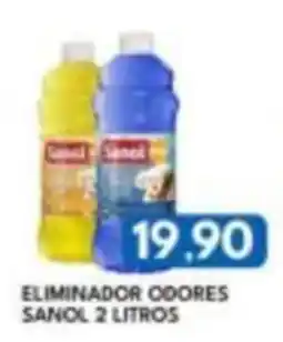 Rancho Bom Supermercados Eliminador odores sanol 2 litros oferta