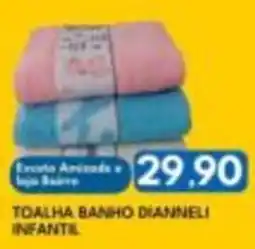 Rancho Bom Supermercados toalha banho dianneli infantil oferta
