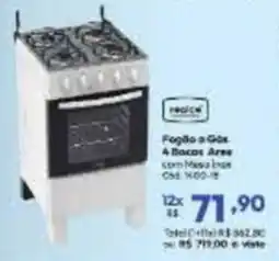 Lojas Becker Fogão a Gás A Bocas Aree oferta