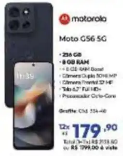 Lojas Becker moto g56 5g oferta