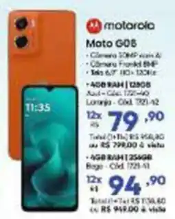 Lojas Becker Moto G08 oferta