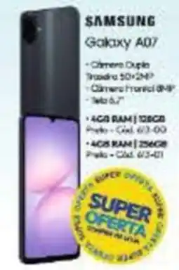 Lojas Becker samsung galaxy a07 oferta