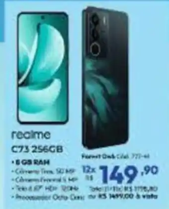 Lojas Becker realme c73 256gb oferta