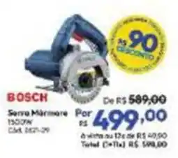 Lojas Becker Serra Mármore oferta