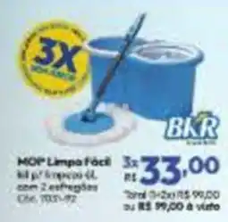 Lojas Becker Mop limpa fácil oferta