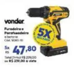 Lojas Becker Furadeira e Parafusadeira a bateria oferta