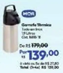 Lojas Becker Garrafa Térmica Todos em Inox oferta
