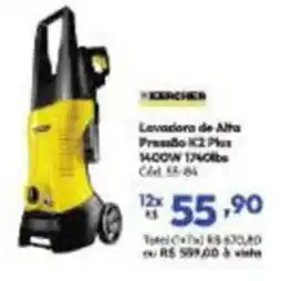 Lojas Becker Lavadora de Alta Pressão K2 Plus oferta