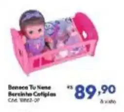 Lojas Becker Boneco Tu Nene Bereinha Cotiplas oferta