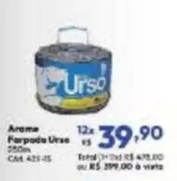 Lojas Becker Arame Ferpoda Urso oferta