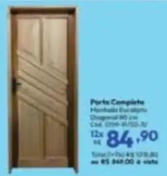 Lojas Becker Porta Completa oferta
