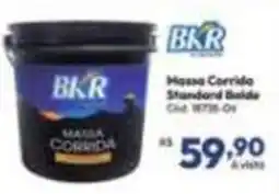 Lojas Becker Massa corrida standard balde oferta
