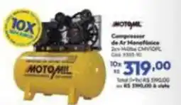 Lojas Becker Compressor de Ar Monofásico oferta