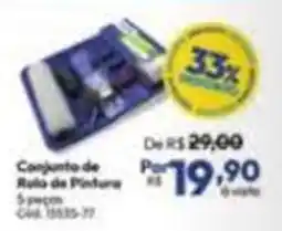 Lojas Becker Conjunto de Rolo de Pintura oferta