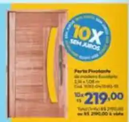 Lojas Becker Porta Pivotante oferta