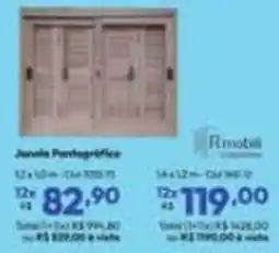 Lojas Becker Janela Porta-grífica oferta