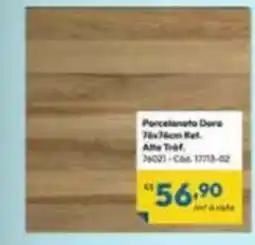 Lojas Becker Porcelanato Dora oferta
