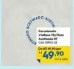 Lojas Becker Porcelanato Viallana 72x72cm oferta