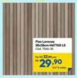 Lojas Becker Piso Laranja oferta